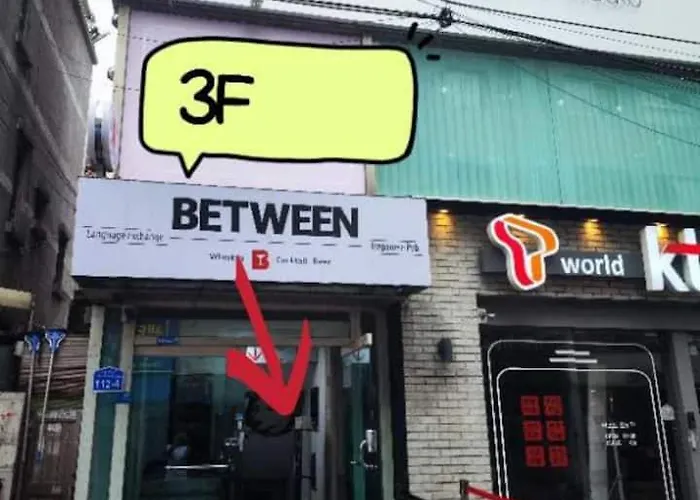 弘大跃层露台大房间 机场地铁直达 3分钟步行地铁站 Hongdae, Airport Express,metro 3min,duplex Big Party Séoul